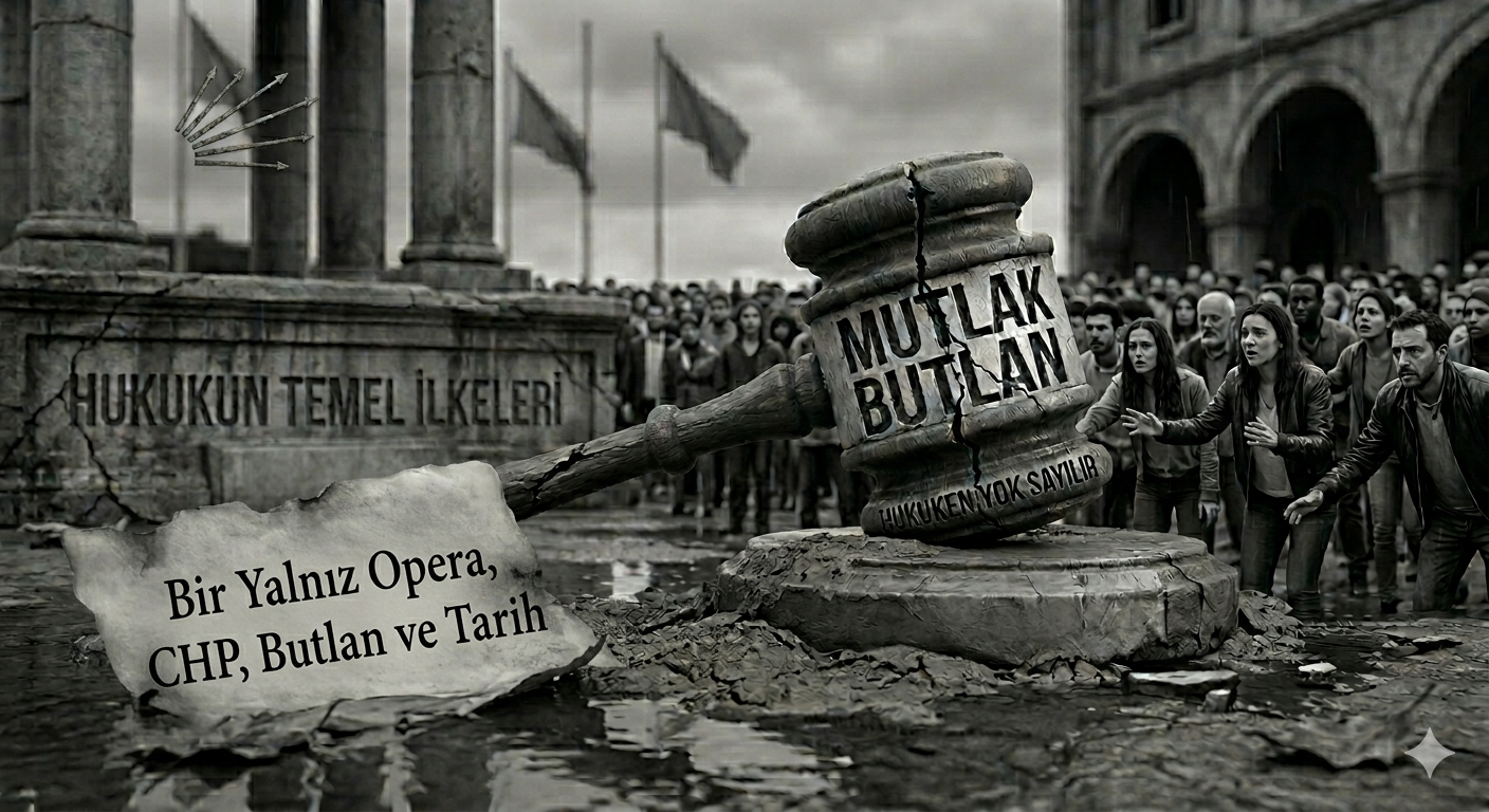 BİR YALNIZ OPERA, CHP, BUTLANCILAR VE TARİH…