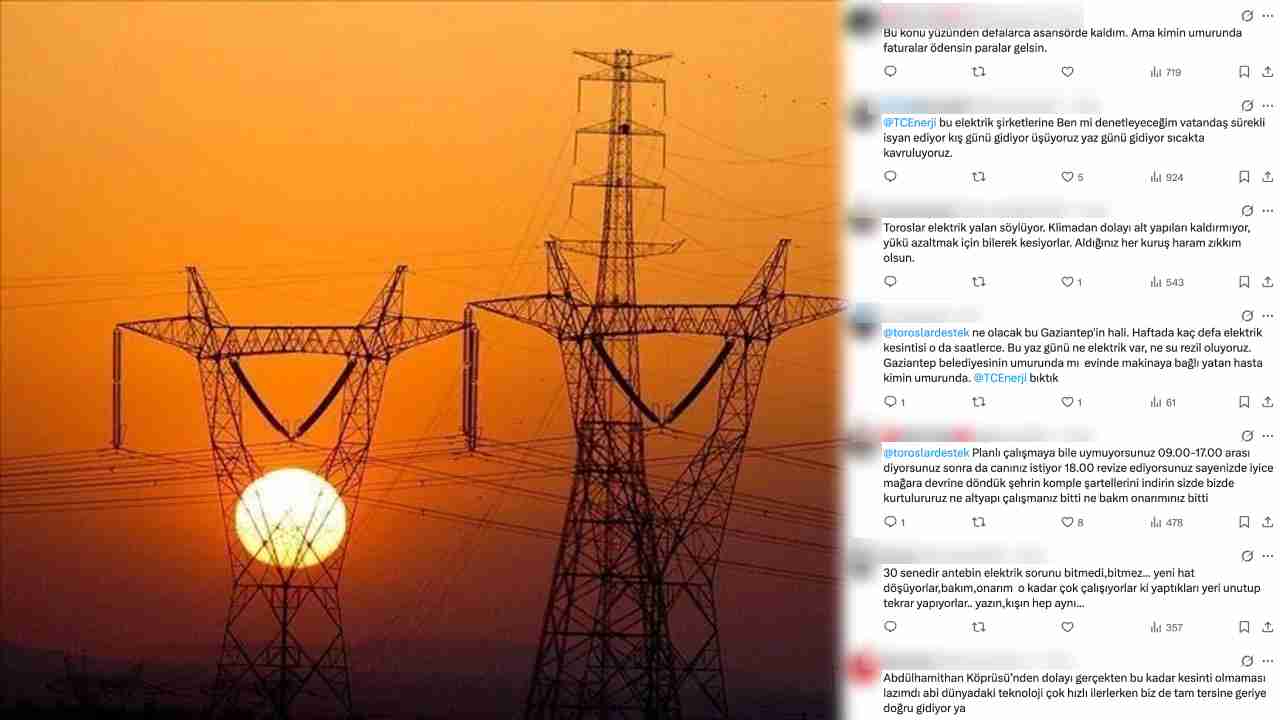 Gaziantep’te Elektrik Kesintileri Halkı Çileden Çıkardı! Gaziantep’te Elektrik Kesintileri Halkı Çileden Çıkardı!