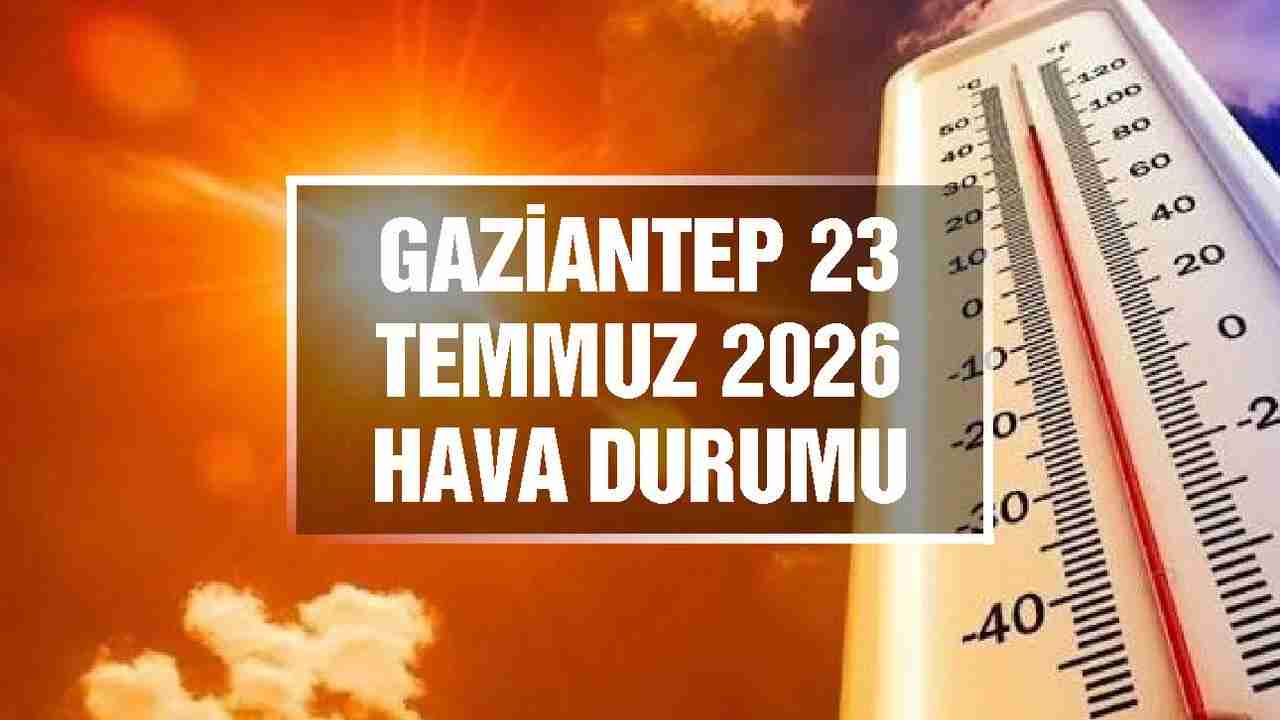 Gaziantep’te Bugün Sıcak Hava Dikkat Çekiyor!