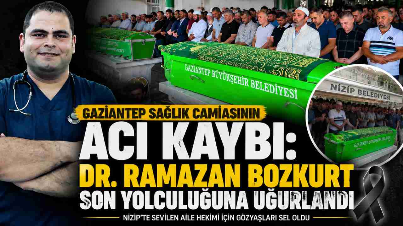 Nizip’te Dr. Ramazan Bozkurt’a Veda Töreni Düzenlendi