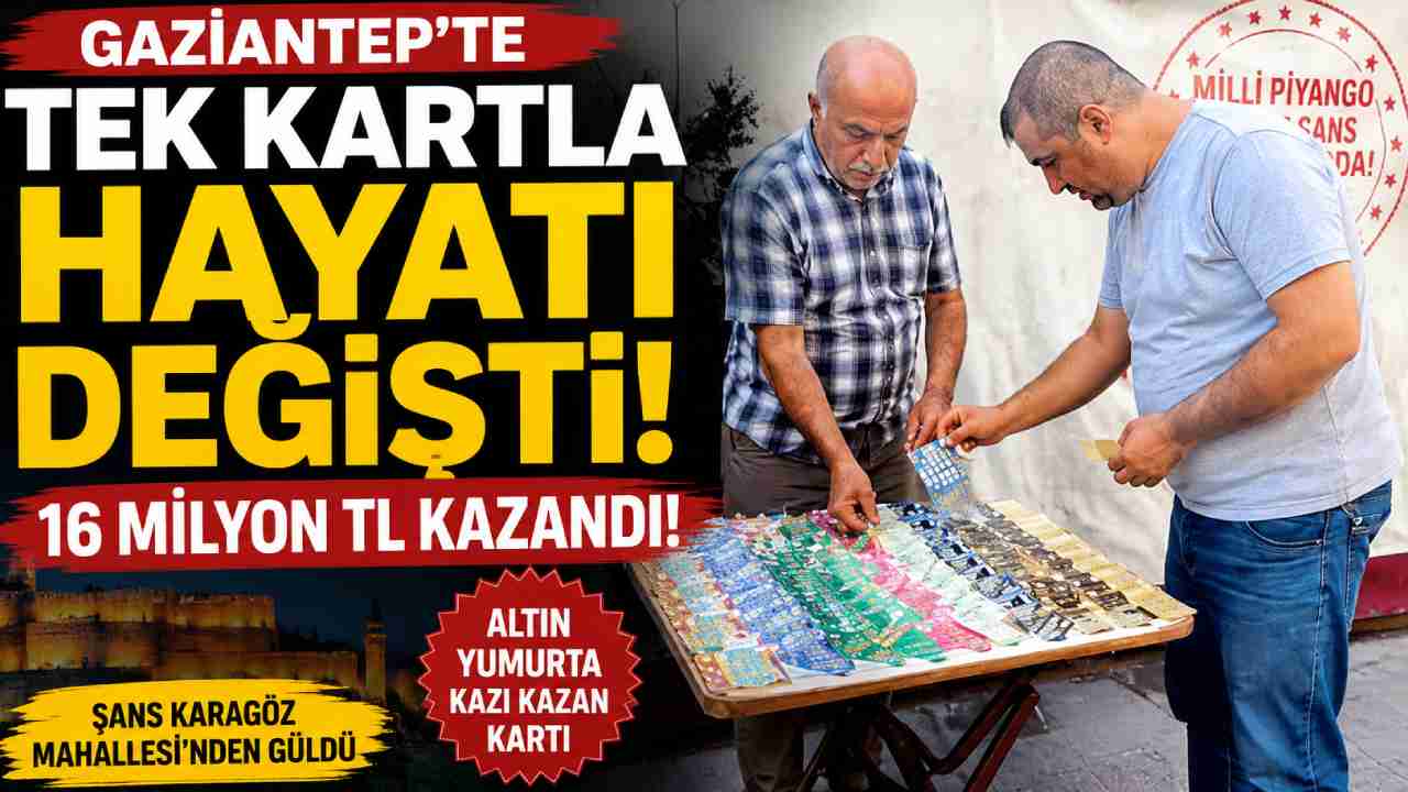 Son Kartta 16 Milyon TL’lik Şans Patladı! Son Kartta 16 Milyon TL’lik Şans Patladı!