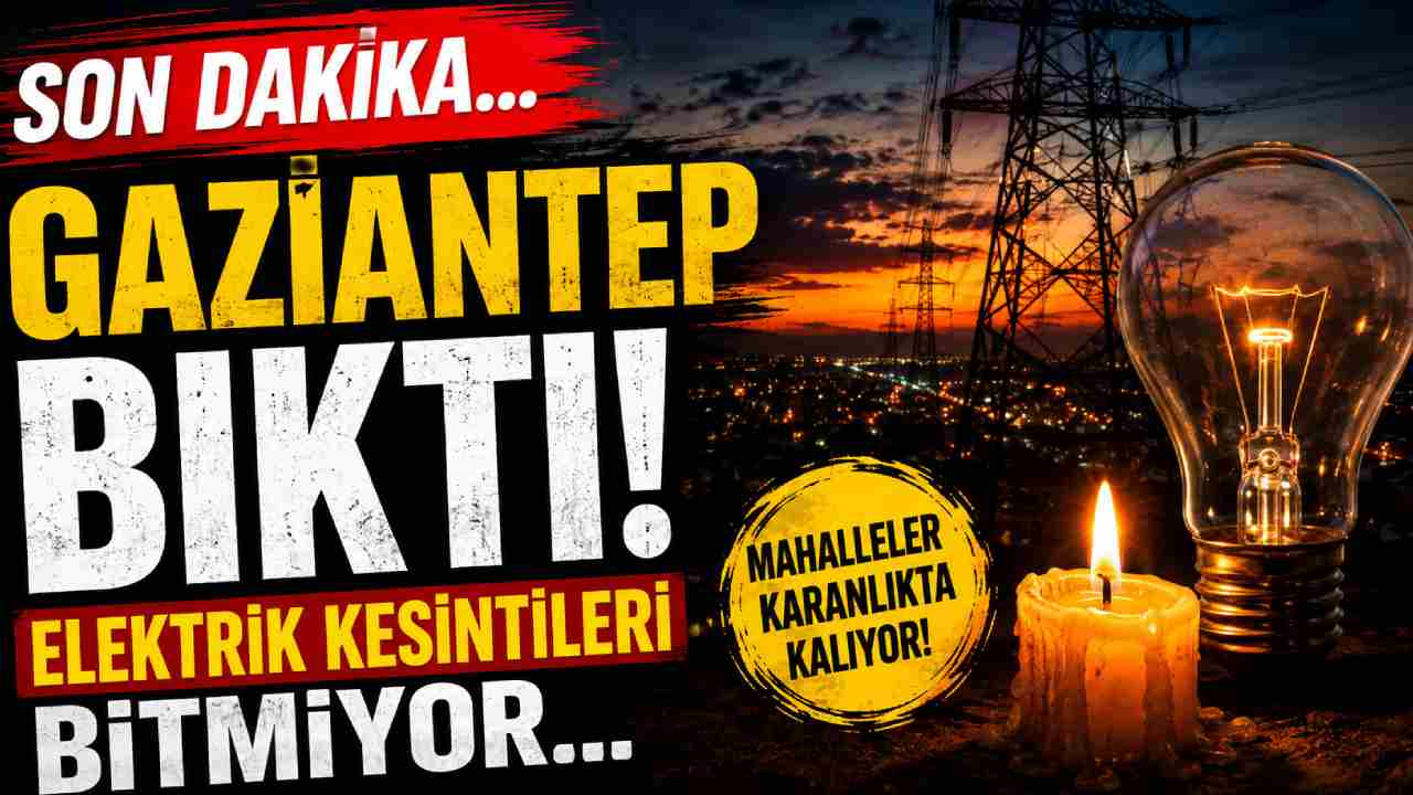 Gaziantep’te Planlı Elektrik Kesintileri Başlıyor!