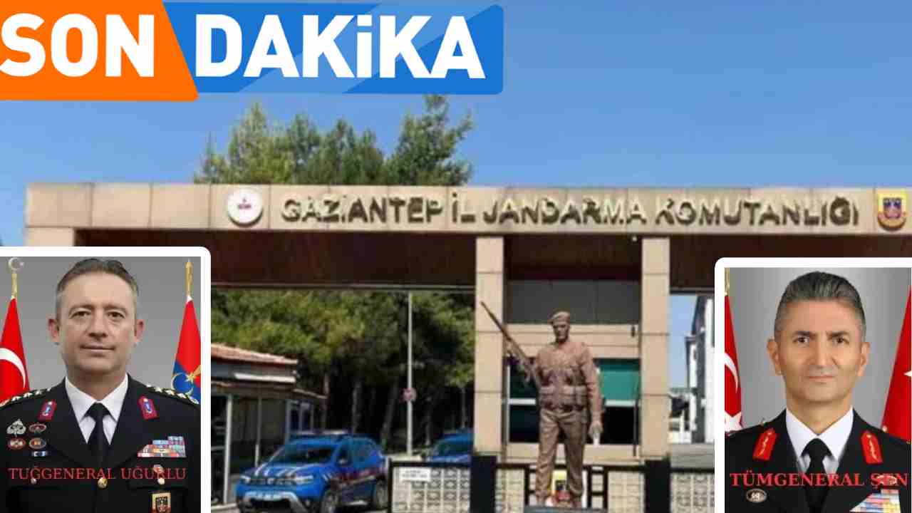 Gaziantep Jandarma Komutanlığı’na Hakan Uğurlu Atandı