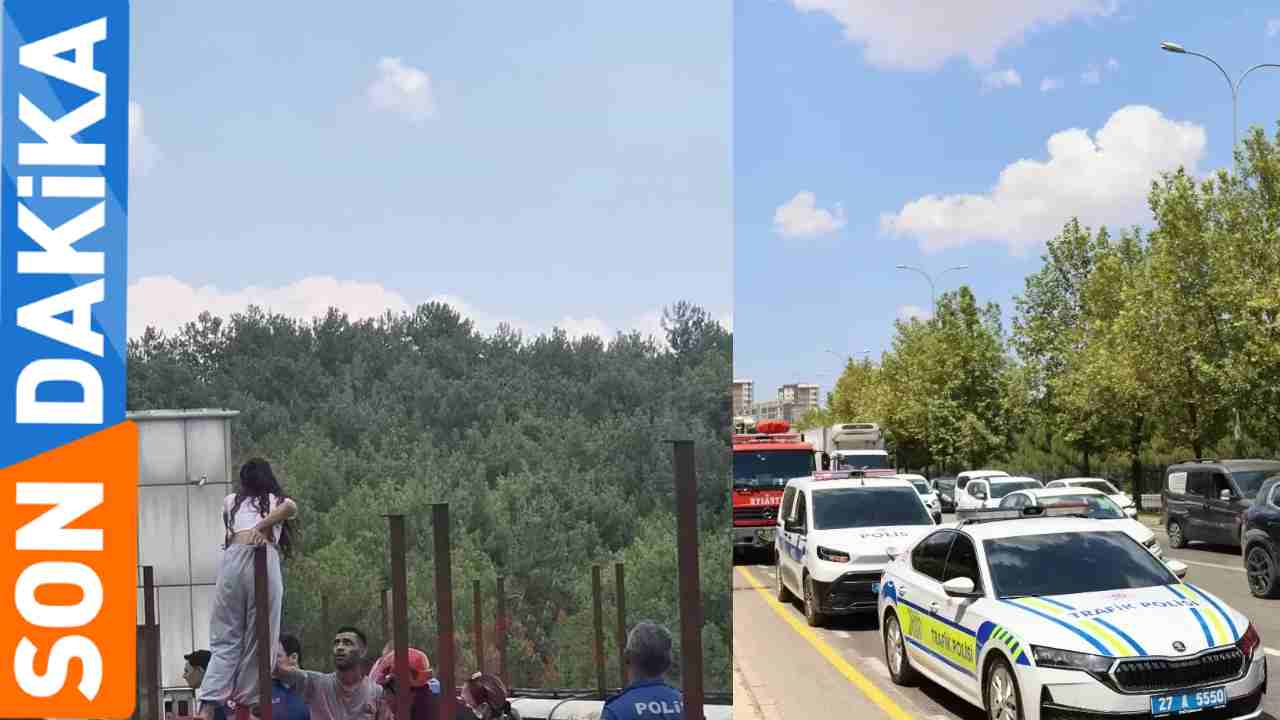 Gaziantep’te Köprüde Hayat Kurtaran Kritik Müdahale!