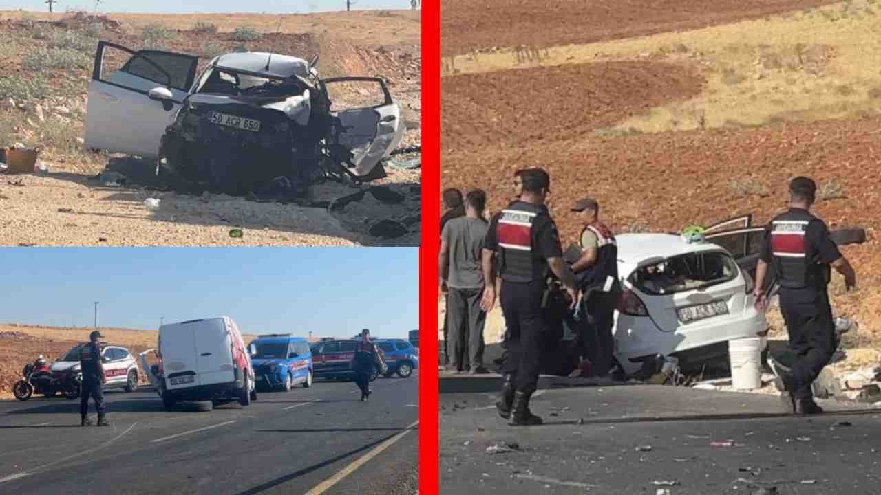 Feci kaza: 2 ölü, 4 yaralı!