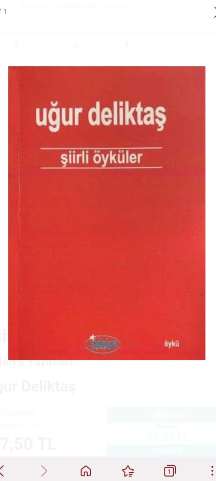Uğur Deliktaş’ın, Şiirli Öyküler kitabı okurlarla buluştu — 1