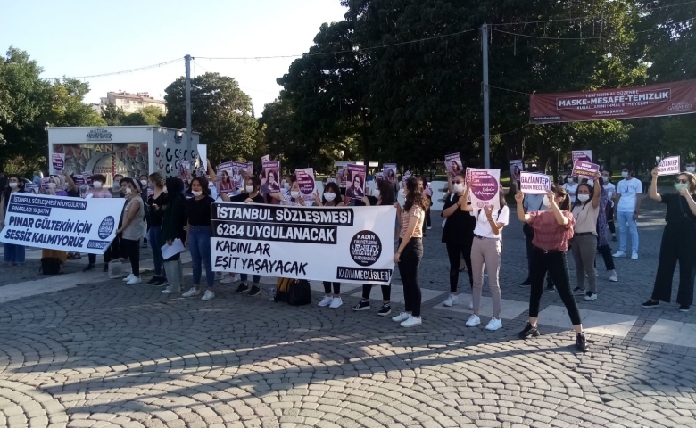 Kadınlar, Pınar için ses verdiler: Artık Yeter