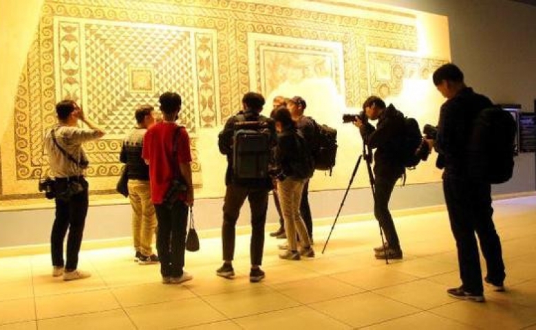 G.Koreli gazeteciler,Zeugma Müzesine Hayran Kaldılar