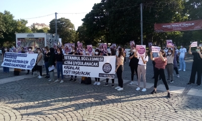 Kadınlar, Pınar için ses verdiler: Artık Yeter